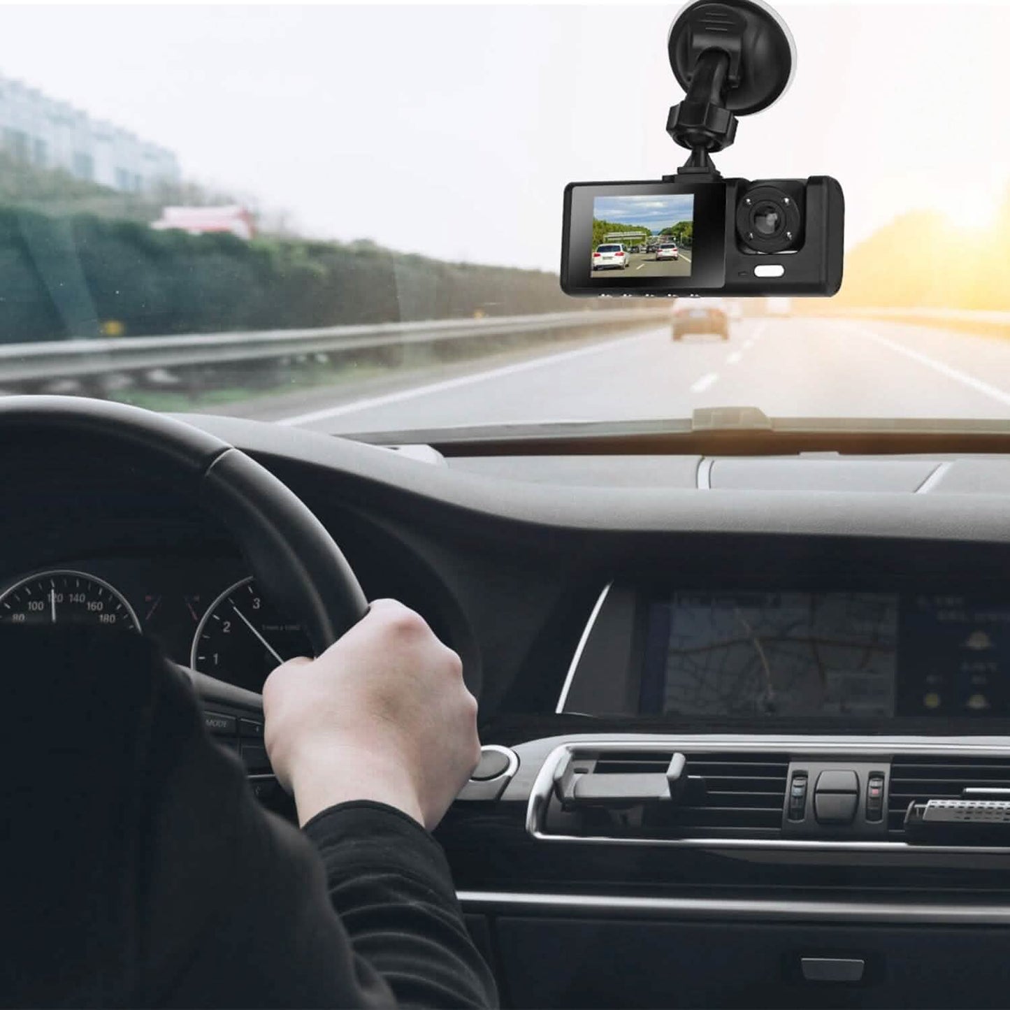 3 Channel Car DVR Dash Cam Video Recorder DailySale