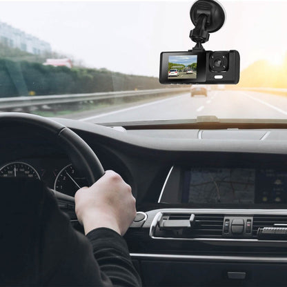 3 Channel Car DVR Dash Cam Video Recorder DailySale