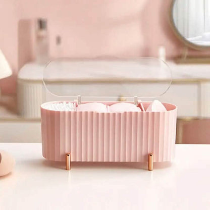 3 Compartments Cotton Swab Storage Box DailySale