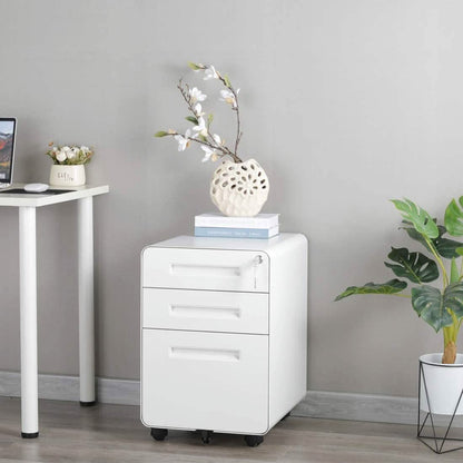 3 Drawer Rolling File Cabinet DailySale