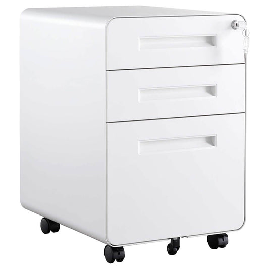 3 Drawer Rolling File Cabinet DailySale
