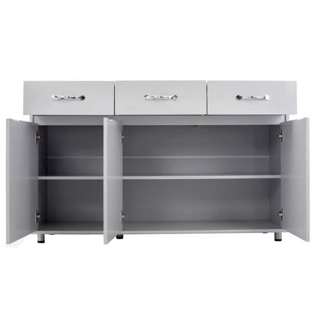 3 Drawer Sideboard Buffet Storage Cabinet DailySale