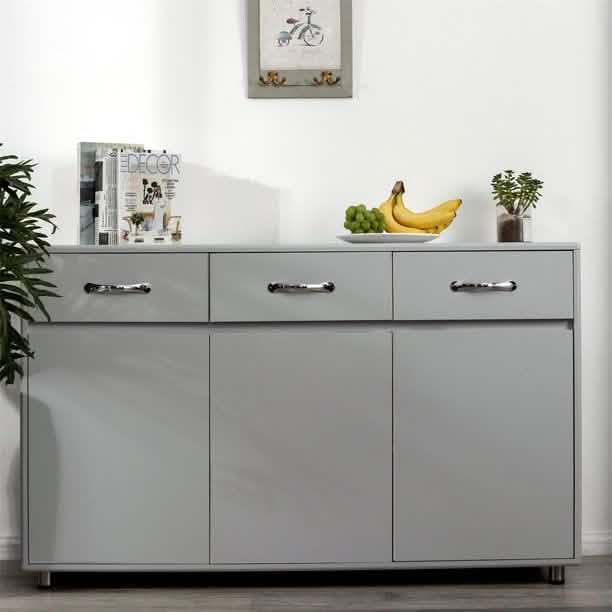 3 Drawer Sideboard Buffet Storage Cabinet DailySale