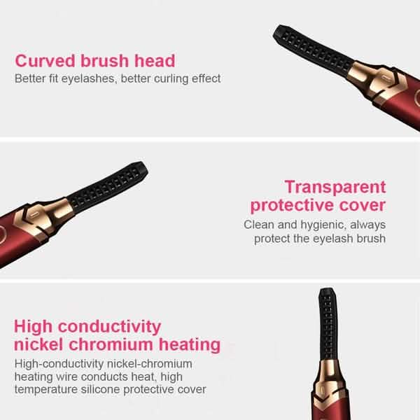 3 Gear Adjustment Electric Heated Eyelash Curler DailySale