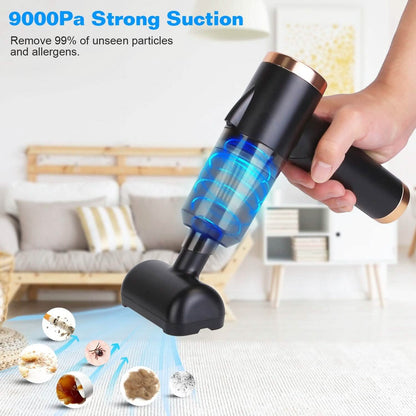 3-in-1 120W Portable Reachable Vacuum with Brush Nozzle DailySale