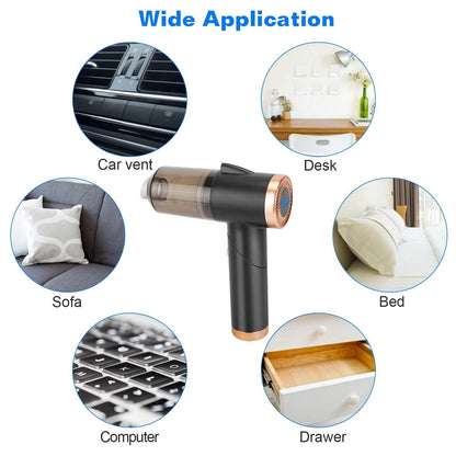 3-in-1 120W Portable Reachable Vacuum with Brush Nozzle DailySale
