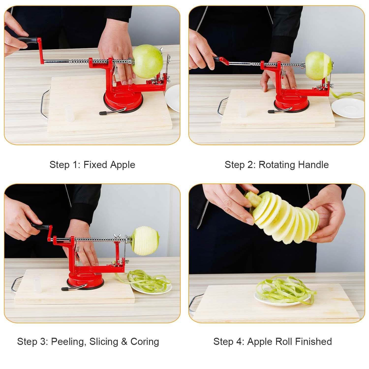 3-in-1 Apple Peeler Manual Rotation DailySale