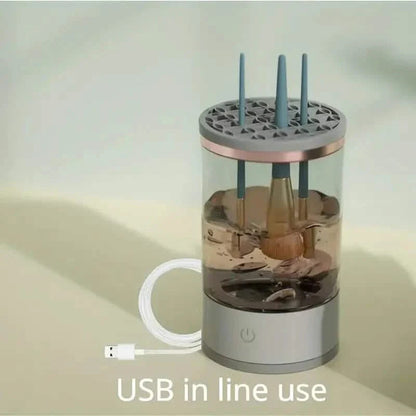 3-in-1 Automatic Makeup Brush Cleaning and Drying Stand DailySale