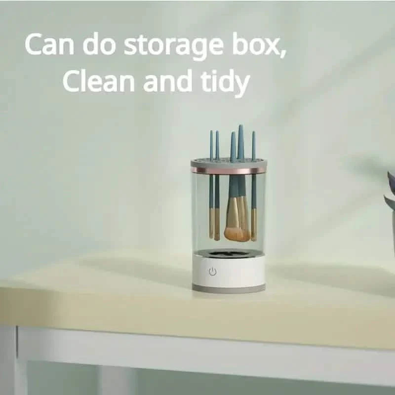 3-in-1 Automatic Makeup Brush Cleaning and Drying Stand DailySale