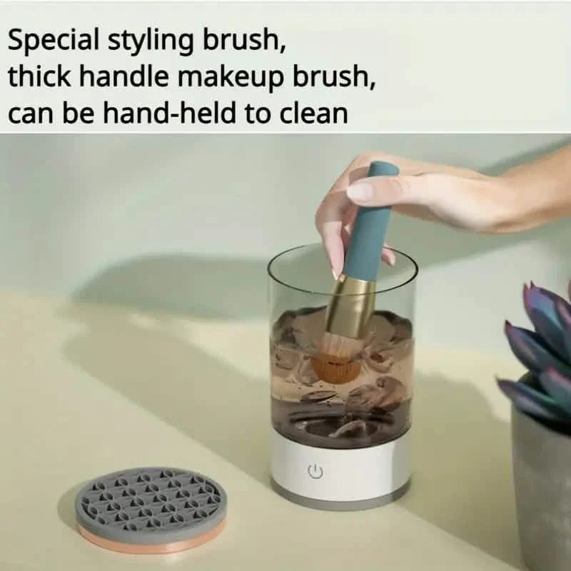 3-in-1 Automatic Makeup Brush Cleaning and Drying Stand DailySale