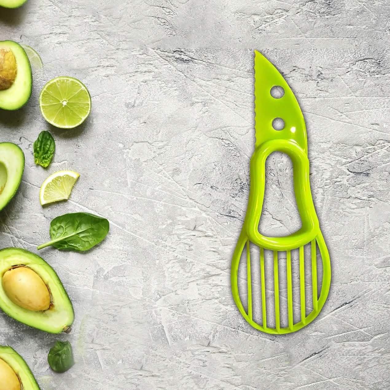 3-in-1 Avocado Cutter, Slicer and Pit Remover Tool DailySale