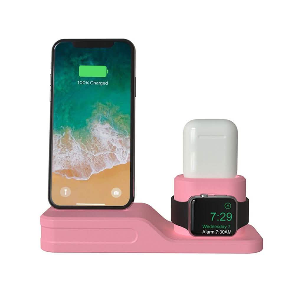 3-in-1 Charging Dock for Apple iPhone, Watch & AirPod DailySale