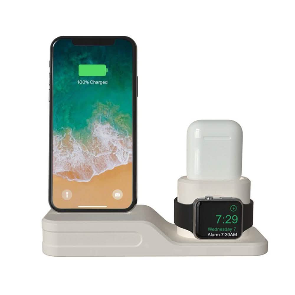 3-in-1 Charging Dock for Apple iPhone, Watch & AirPod DailySale