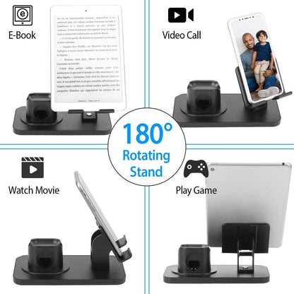3-in-1 Charging Dock Station Phone Charger Stand Holder DailySale