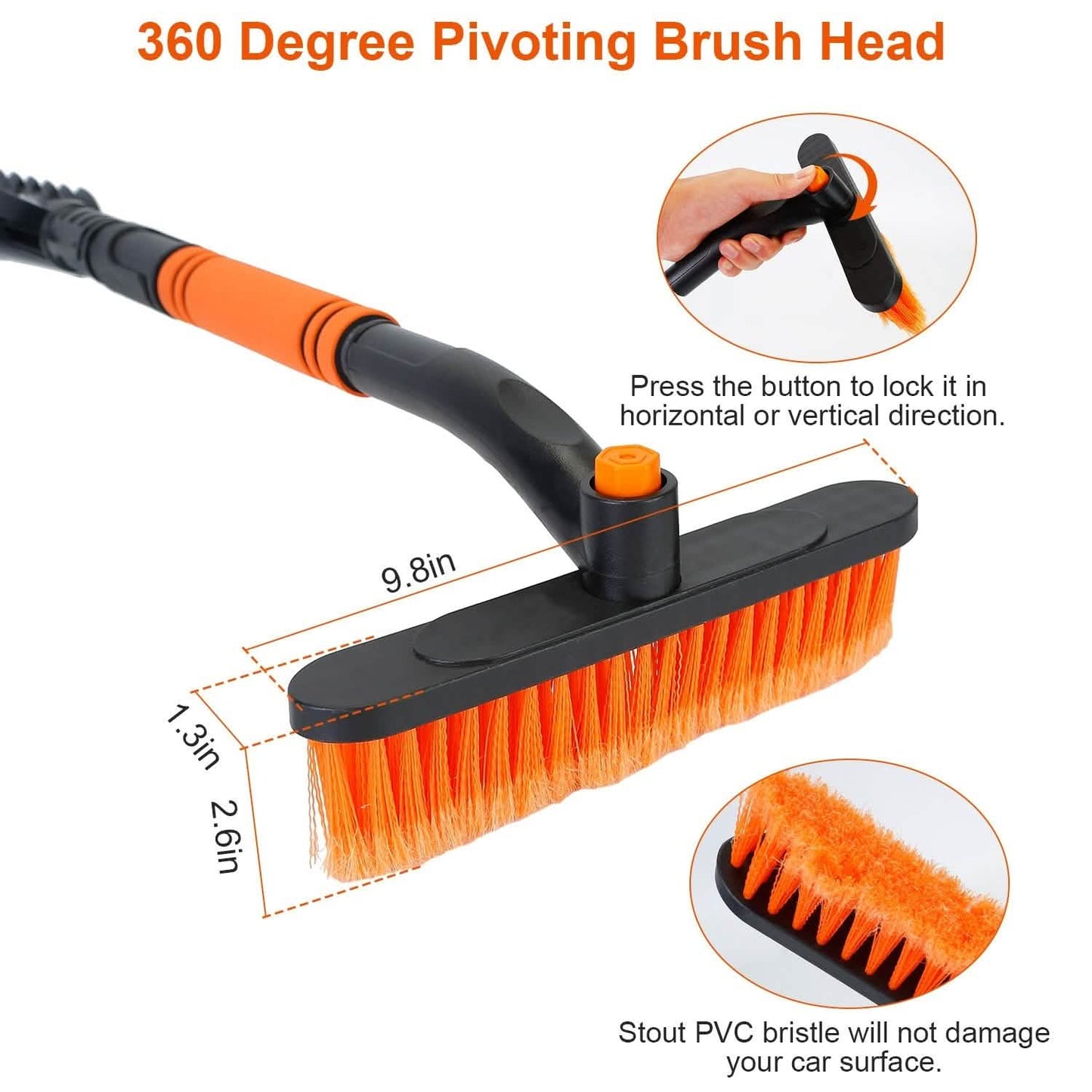 3-in-1 Extendable Windshield Ice Scraper DailySale