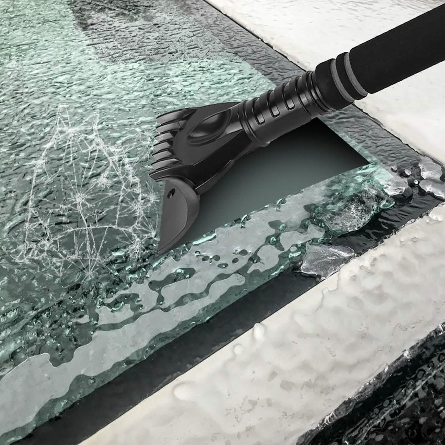 3-in-1 Extendable Windshield Ice Scraper DailySale