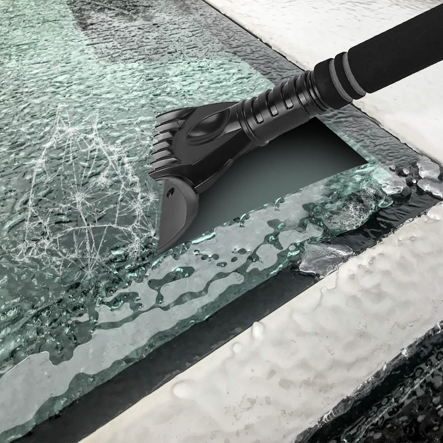 3-in-1 Extendable Windshield Ice Scraper DailySale