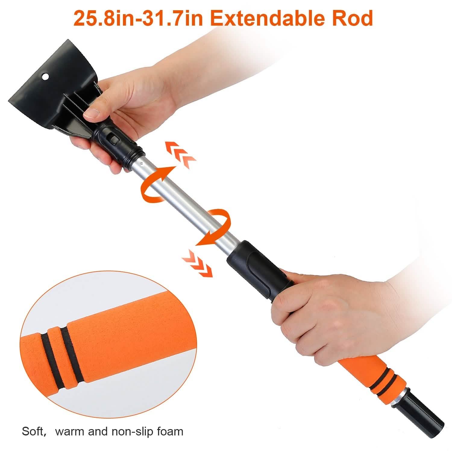 3-in-1 Extendable Windshield Ice Scraper DailySale