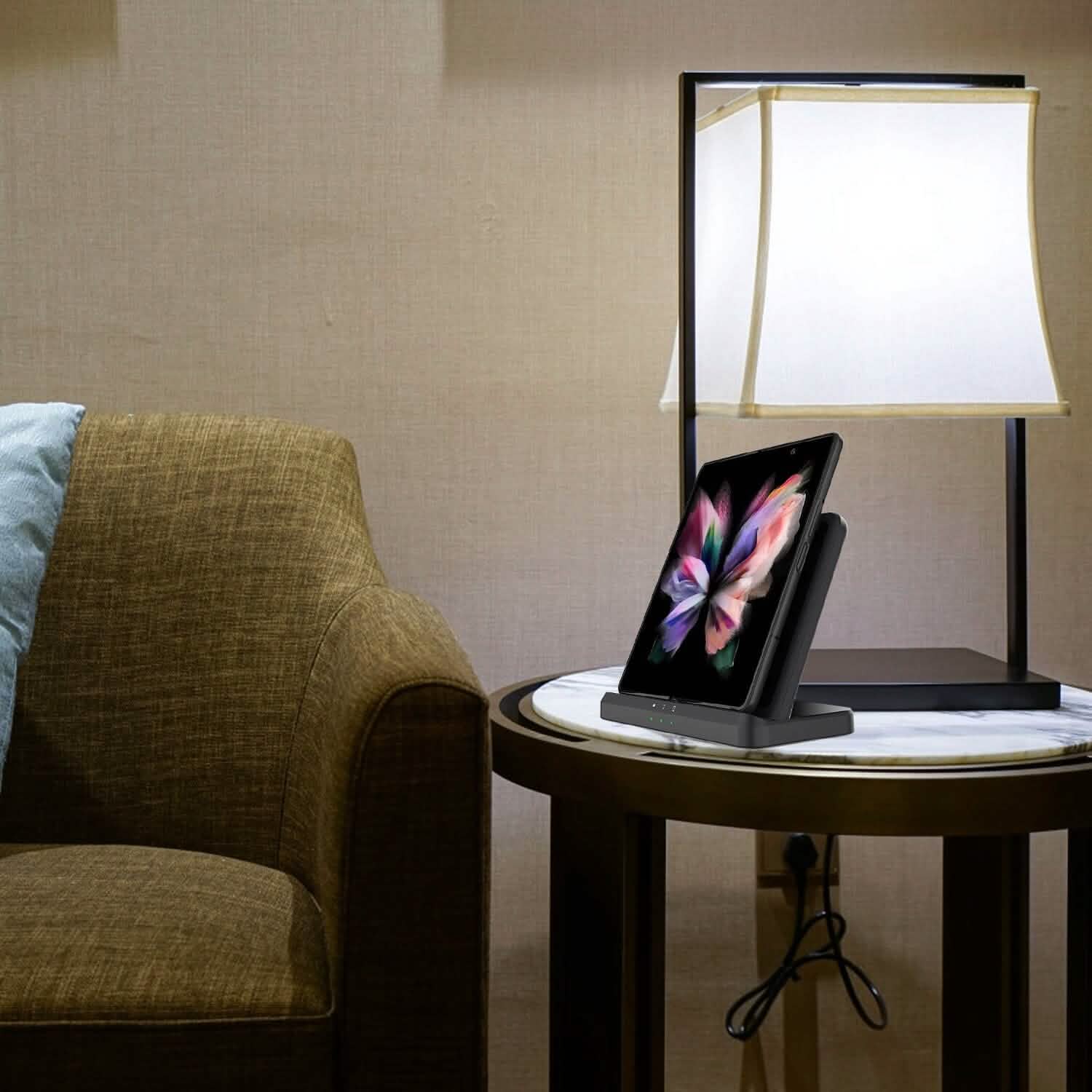 3-in-1 Fast Wireless Charger for Qi-enable Phones, Earphones and Watches DailySale
