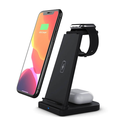 3-in-1 Foldable Fast Wireless Charging Stand DailySale