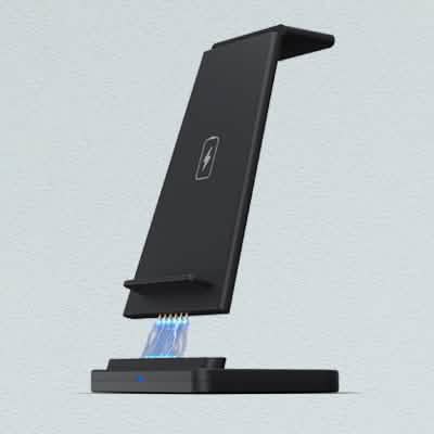 3-in-1 Foldable Fast Wireless Charging Stand DailySale