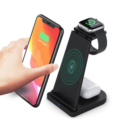 3-in-1 Foldable Fast Wireless Charging Stand DailySale