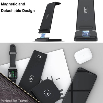 3-in-1 Foldable Fast Wireless Charging Stand DailySale