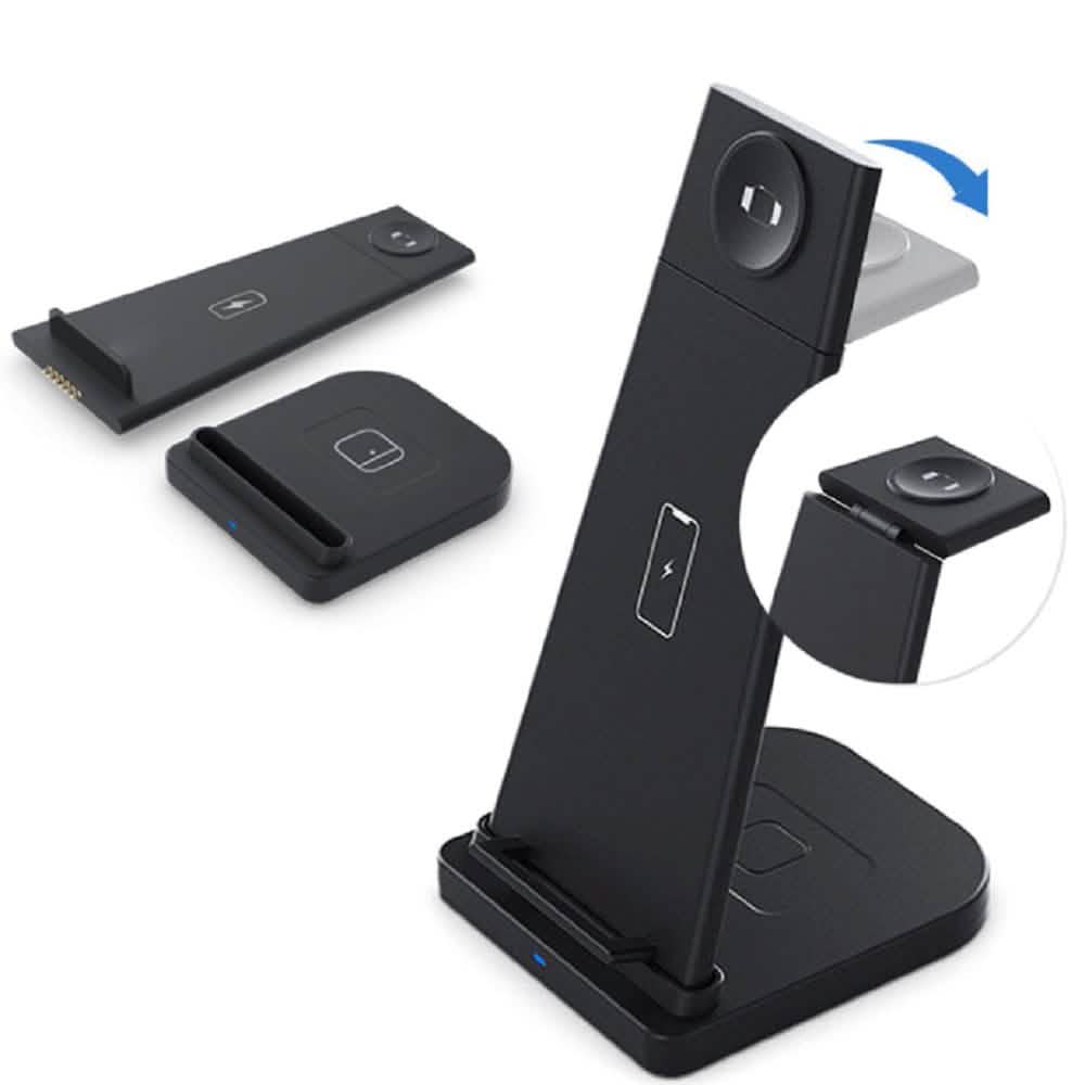 3-in-1 Foldable Fast Wireless Charging Stand DailySale