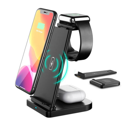 3-in-1 Foldable Fast Wireless Charging Stand DailySale