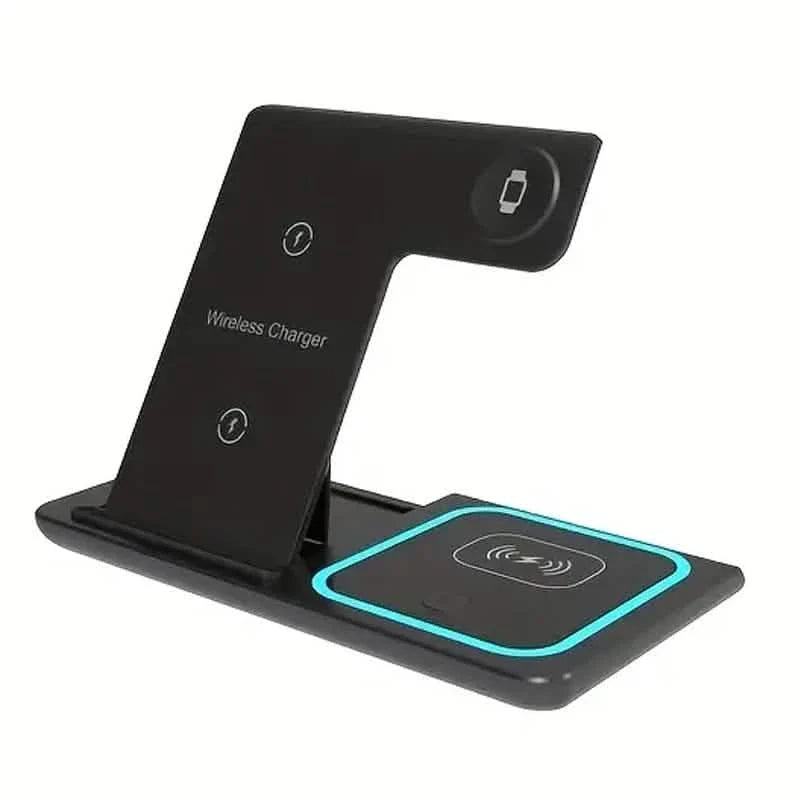 3-in-1 Folding Fast Wireless Charger Station DailySale