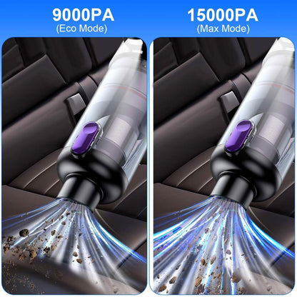 3-in-1 Handheld Cordless Car Vacuum Cleaner DailySale