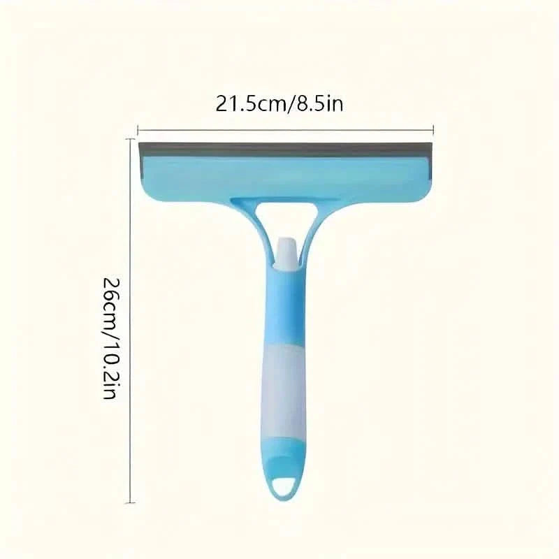 3-in-1 Handheld Glass Cleaner with Scraper & Sprayer - Versatile Window Wipe DailySale