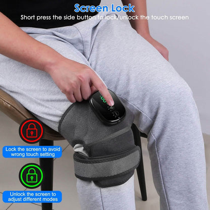 3-in-1 Heated Pads Massager with 3 Level Vibration DailySale
