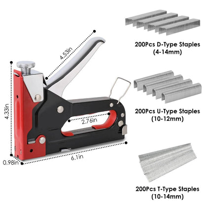 3-in-1 Heavy Duty Manual Nail Stapler Kit DailySale
