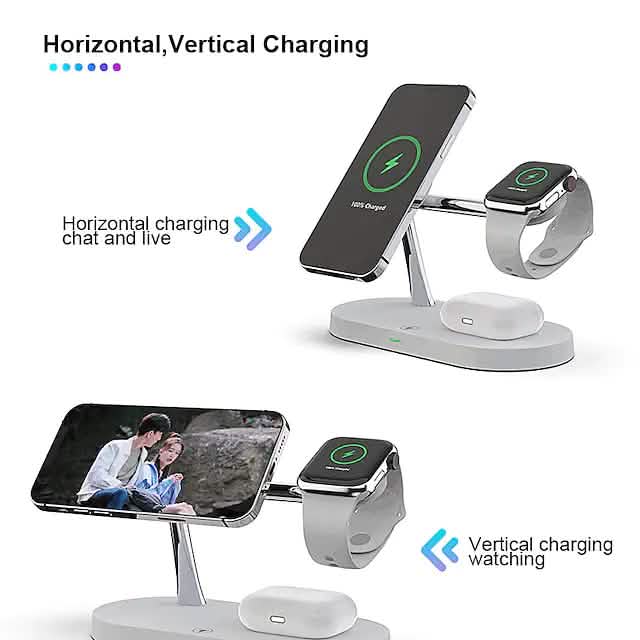 3-in-1 Magnetic Wireless Charger DailySale