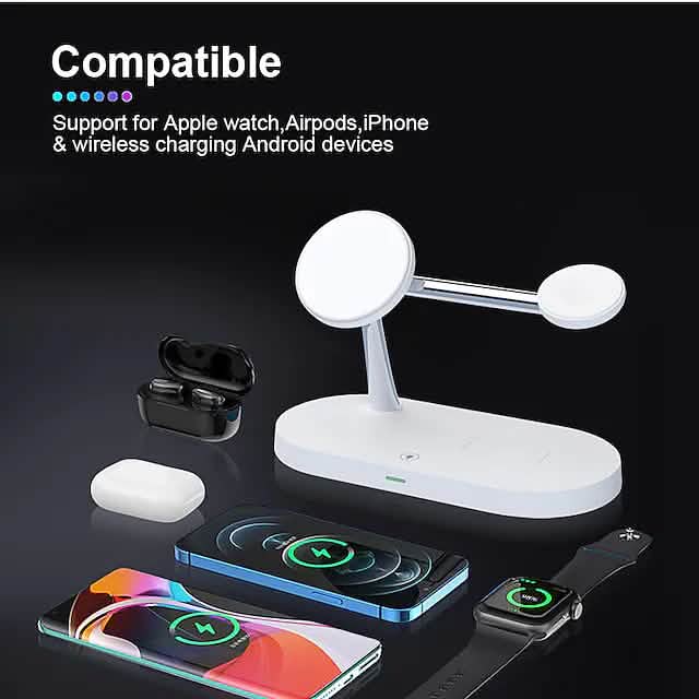 3-in-1 Magnetic Wireless Charger DailySale