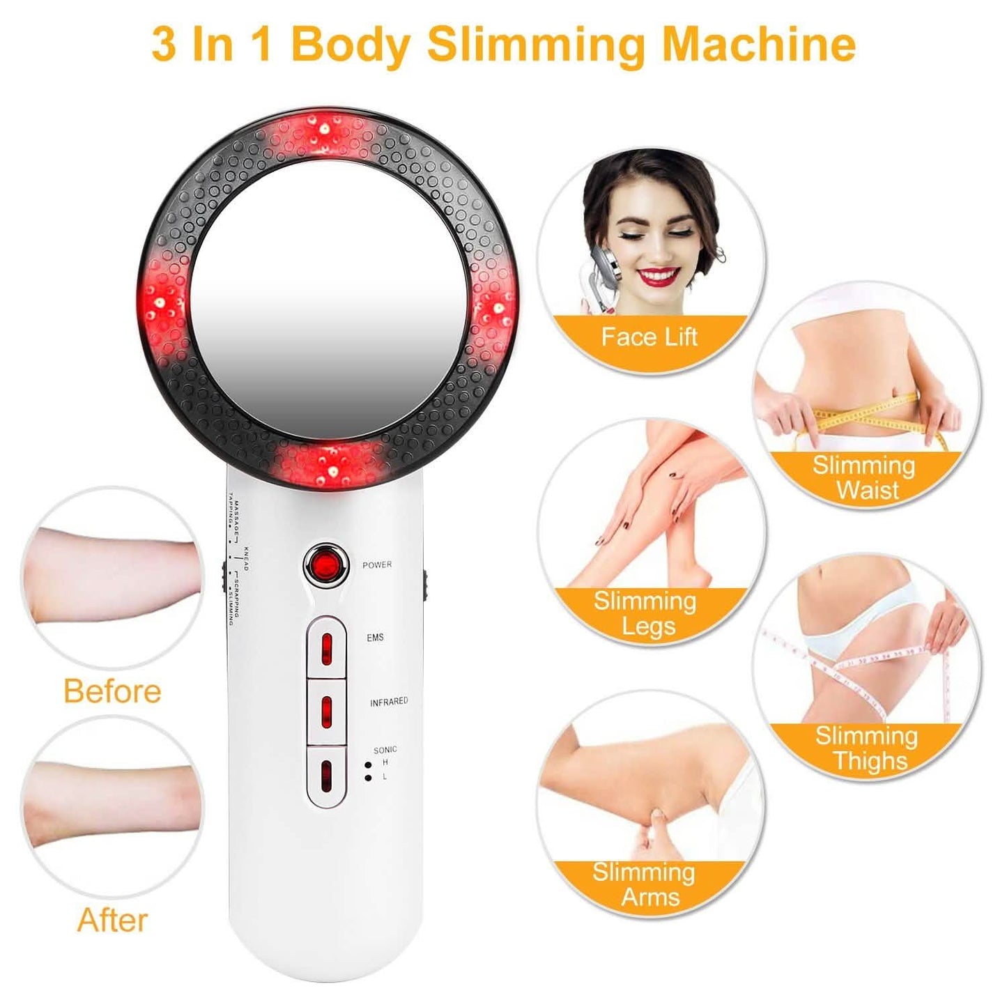 3-in-1 Multifunctional EMS Infrared Massager Fat Remover DailySale