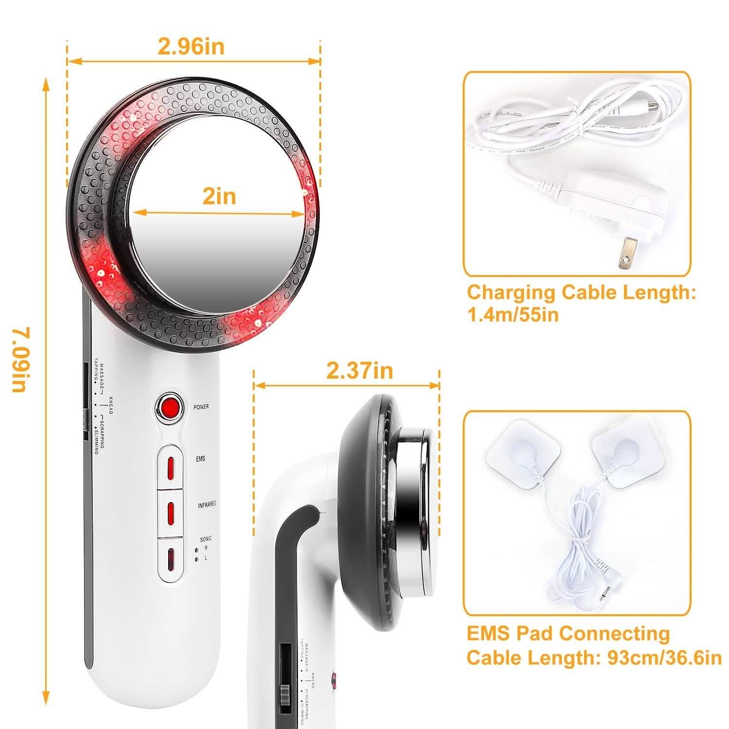 3-in-1 Multifunctional EMS Infrared Massager Fat Remover DailySale
