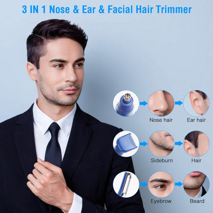 3-in-1 Nose Hair Eyebrow Beard Trimmer DailySale