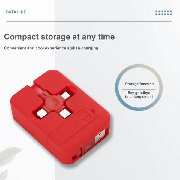 3-in-1 Portable Retractable Charging Cable DailySale
