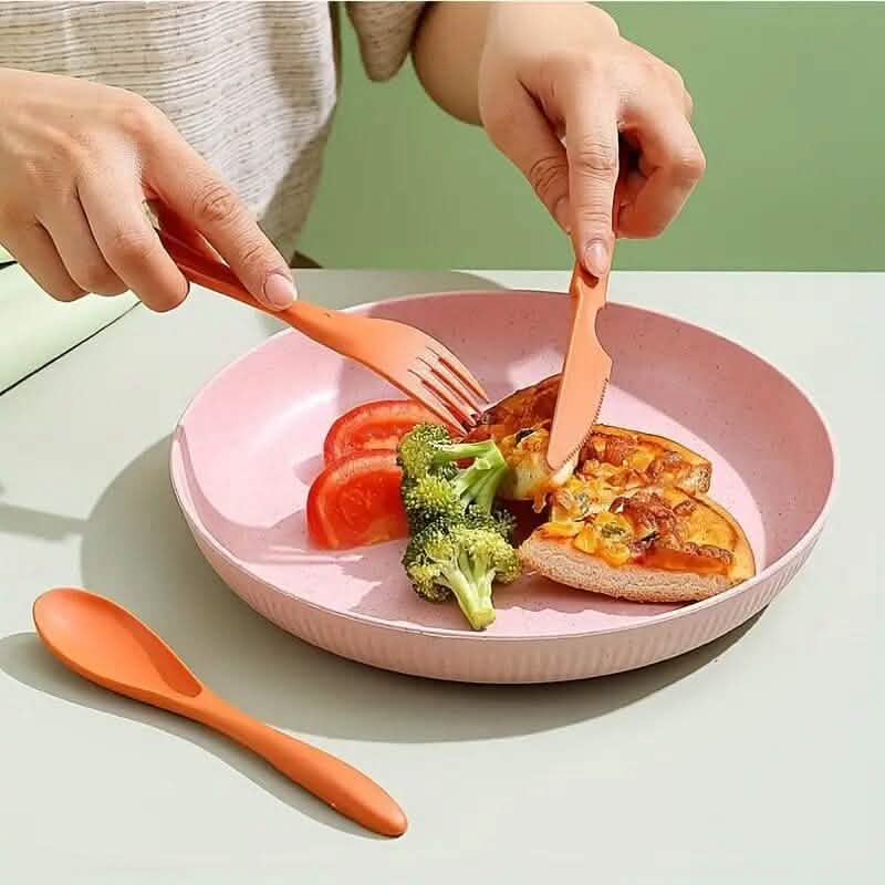 3-in-1 Reusable Camping Utensil Set with Case DailySale