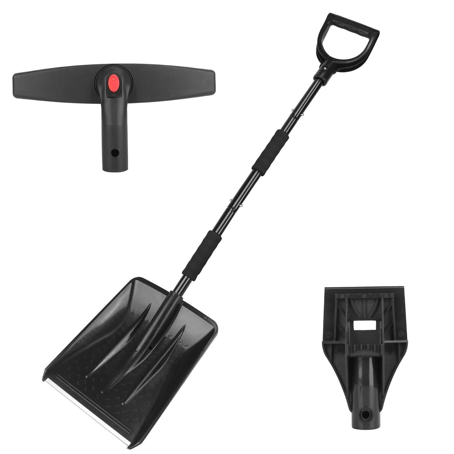 3-in-1 Snow Shovel Kit Brush Ice Scraper DailySale