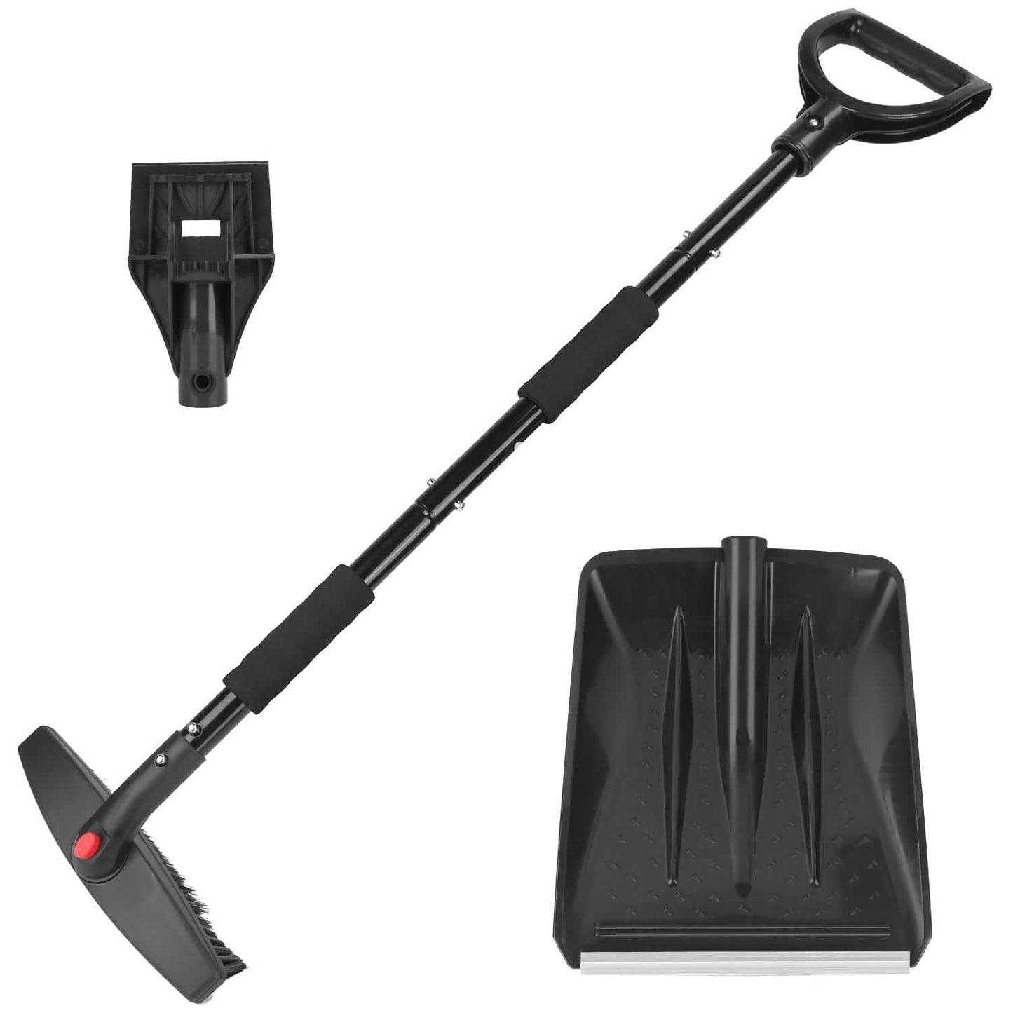 3-in-1 Snow Shovel Kit Brush Ice Scraper DailySale