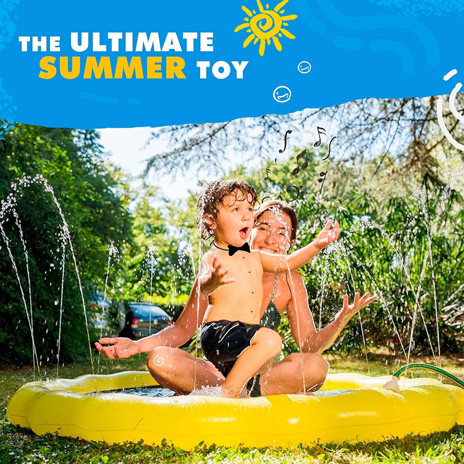 3-in-1 Splash Pad Kids Fountain DailySale