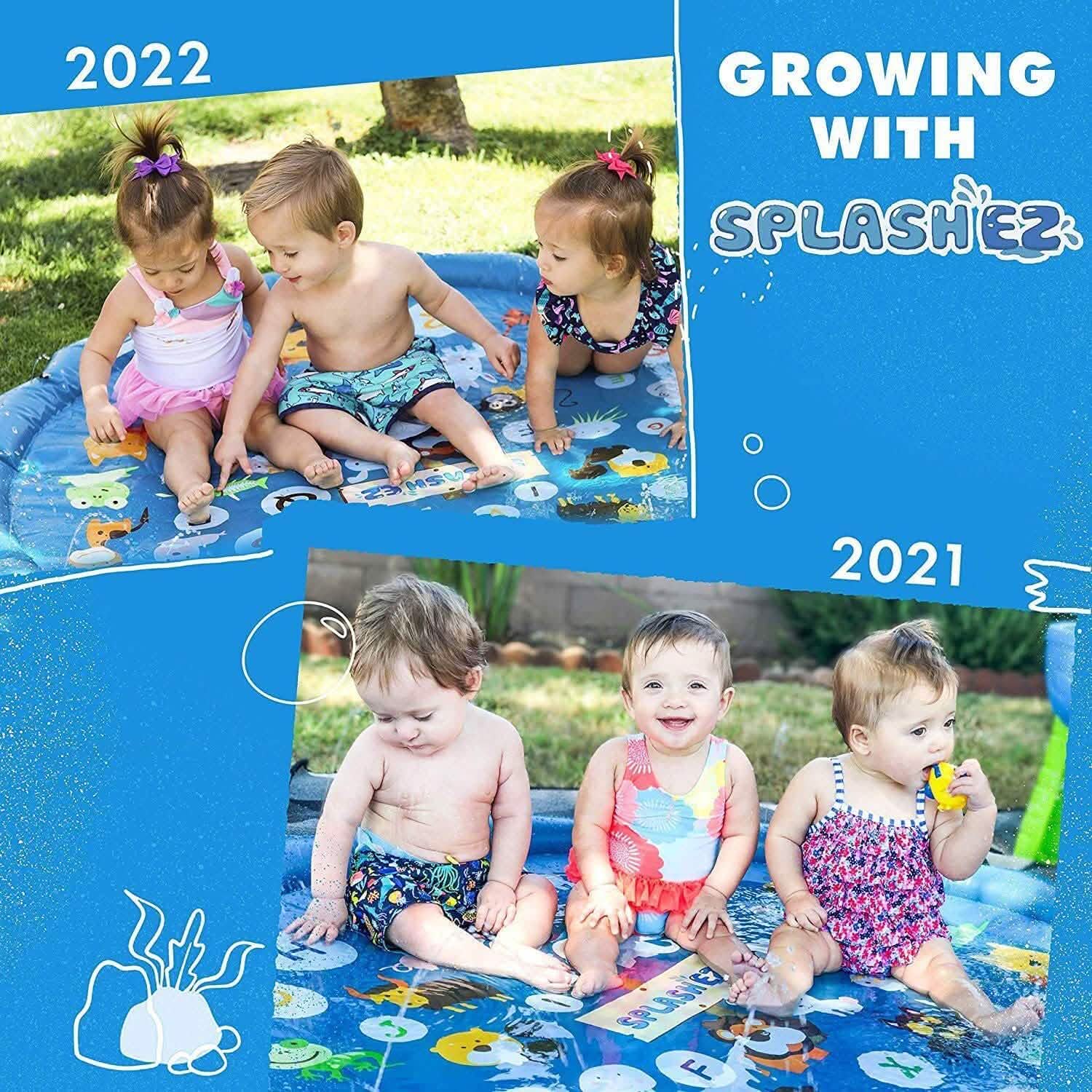 3-in-1 Splash Pad Kids Fountain DailySale