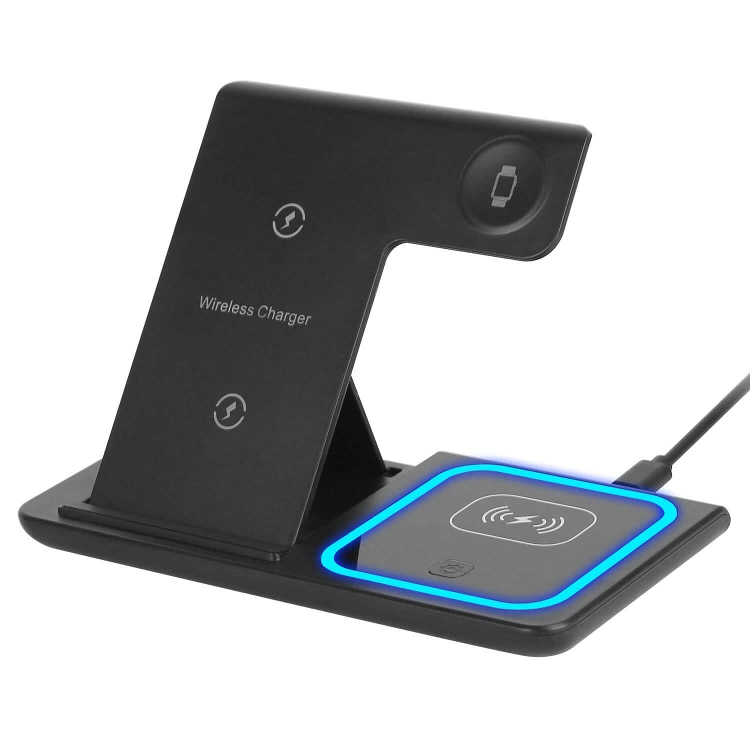 3-in-1 Wireless Fast Charging Station Dock Foldable DailySale