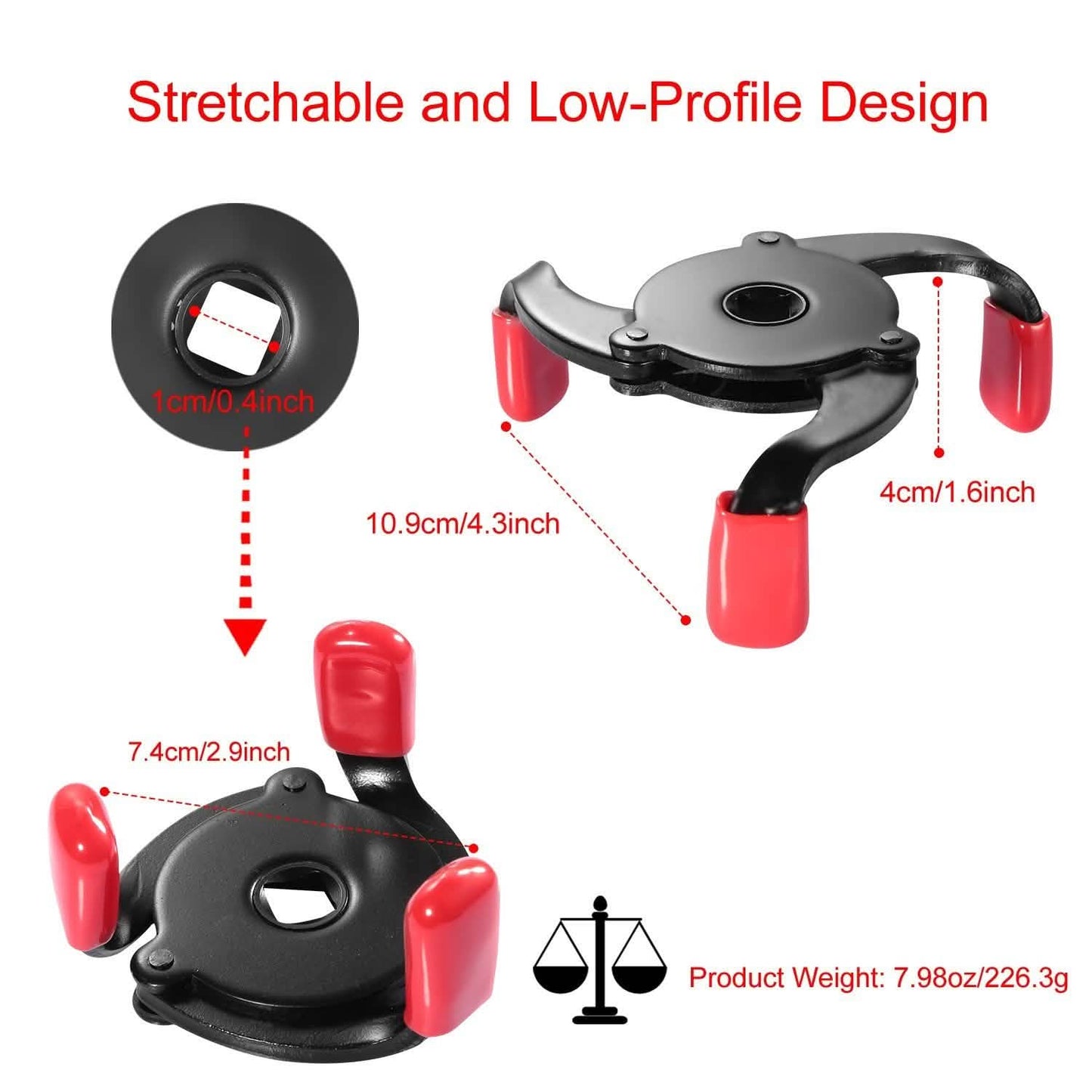 3 Jaw Oil Filter Adjustable Removal Tool DailySale