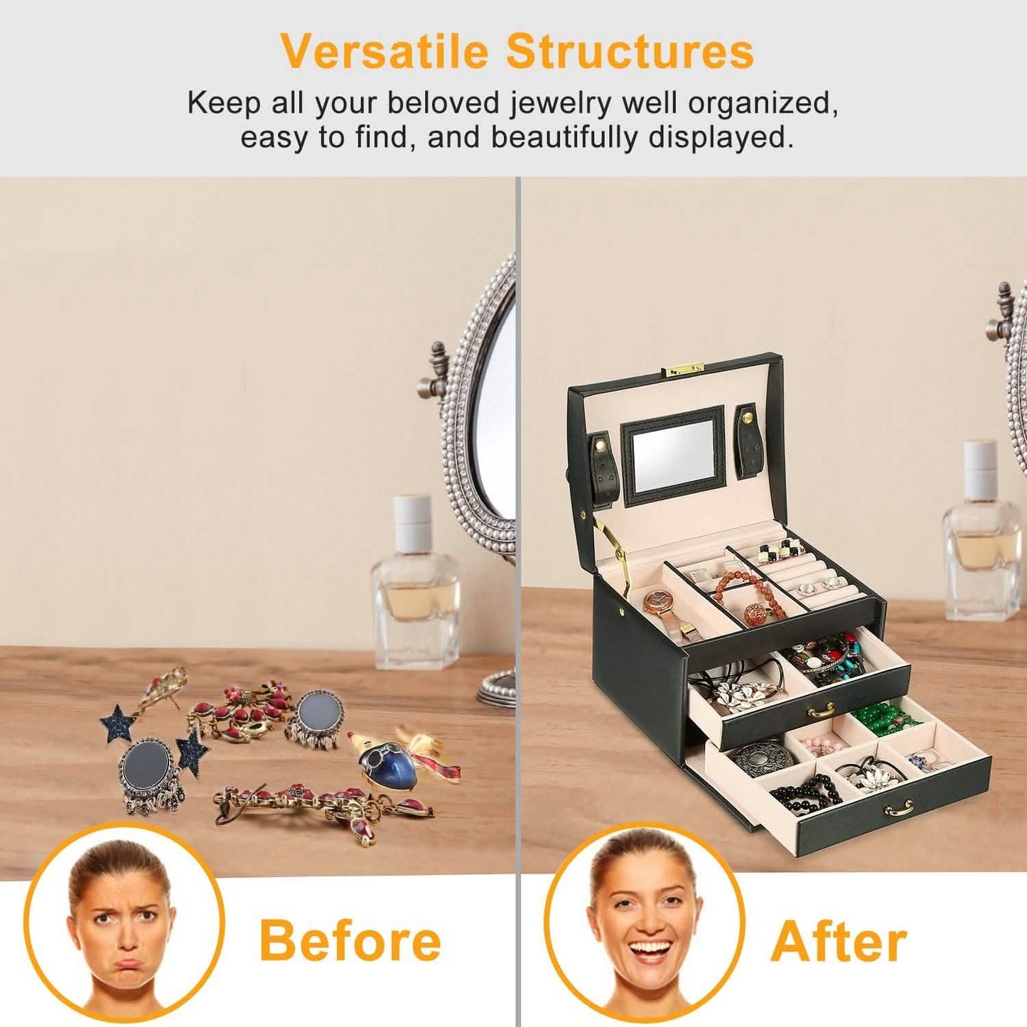 3-Layer Jewelry Case Organizer DailySale