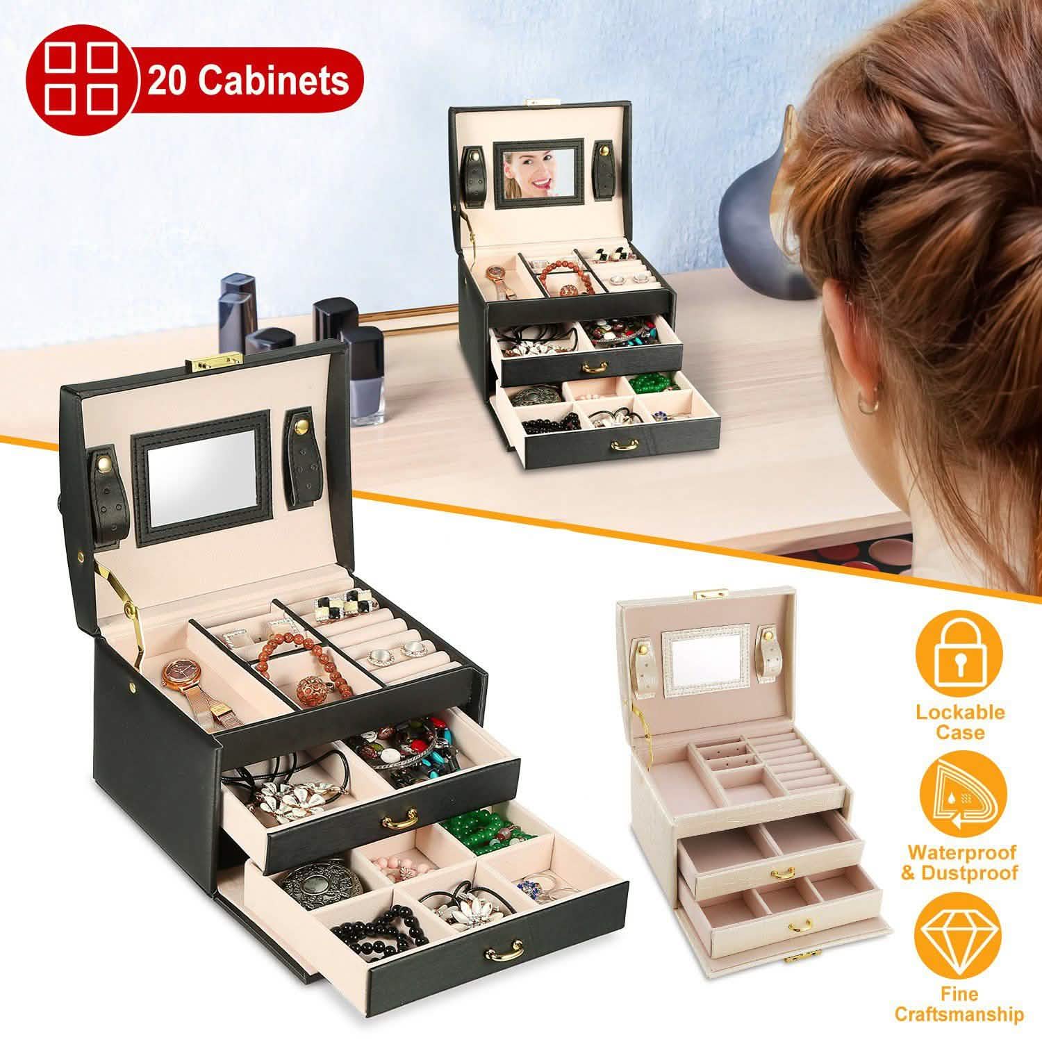 3-Layer Jewelry Case Organizer DailySale