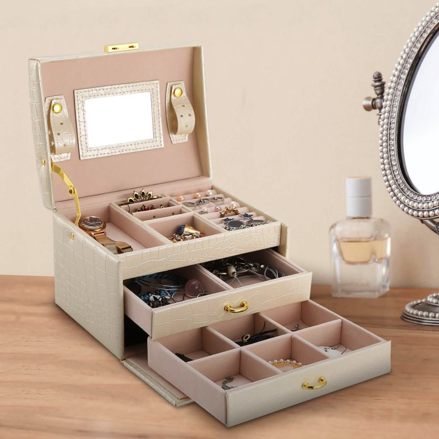 3-Layer Jewelry Case Organizer DailySale